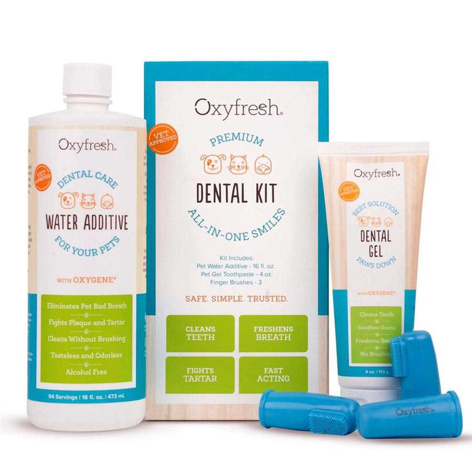 Oxyfresh Pet Dental Kit - Healthber