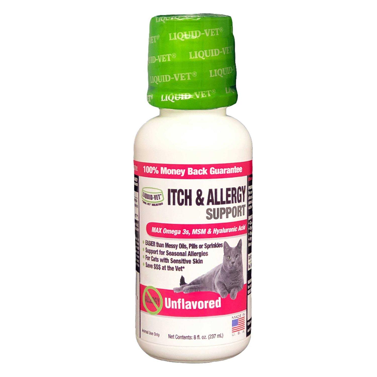 Liquid-Vet by Cool PET Holistics Feline Itch & Allergy Advanced Formula - Healthber