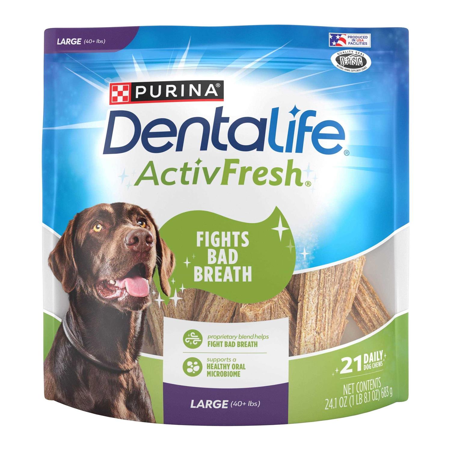 Purina DentaLife Dental Dog Chews - Healthber