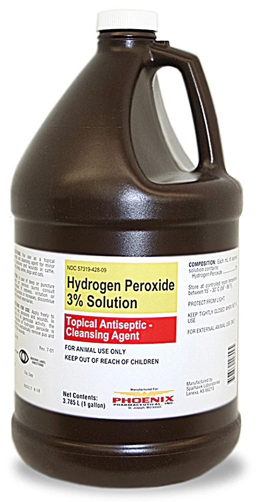 Hydrogen Peroxide, Gallon - Healthber
