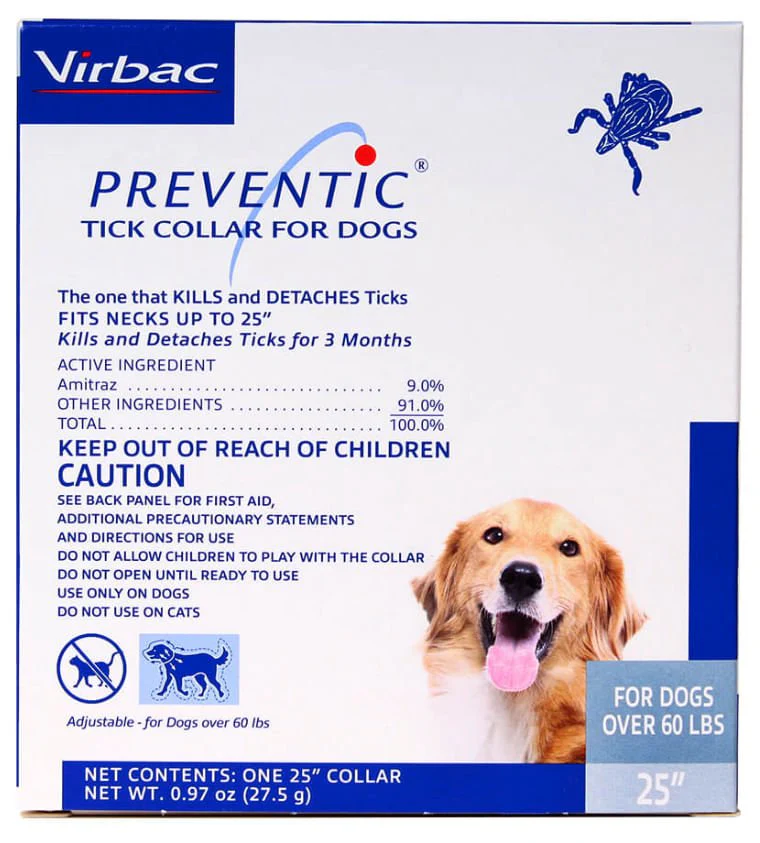 Preventic Tick Collar for Dogs - Healthber