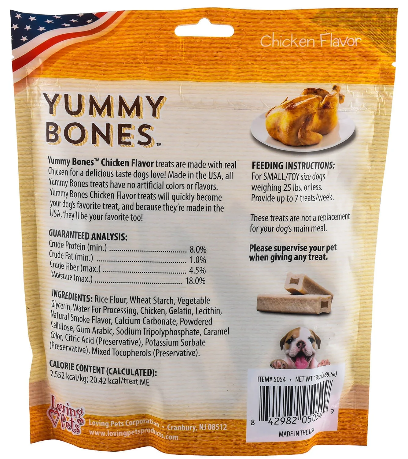 Yummy Bones Dog Treats, 13 oz - Healthber
