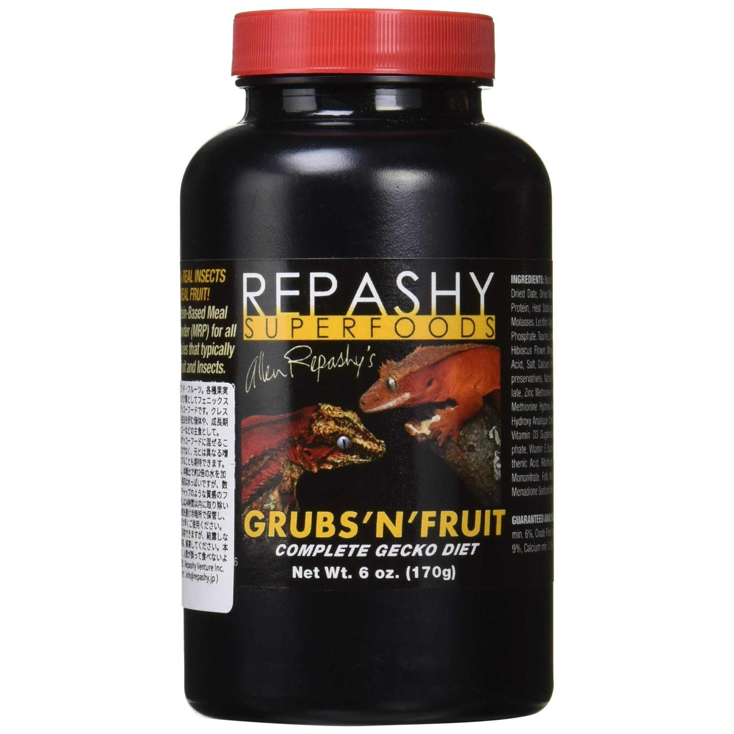 Repashy Grubs N Fruit Crested Gecko Diet - Healthber