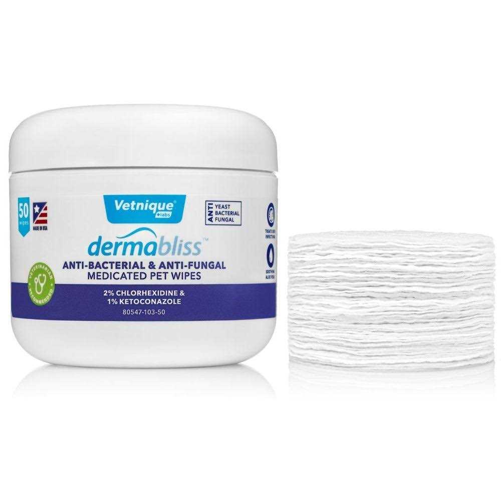 Dermabliss Anti-Bacterial & Anti-Fungal Wipes - Healthber