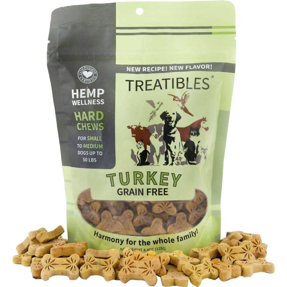 Treatibles Grain Free Blueberry Chews 1mg Small - Healthber