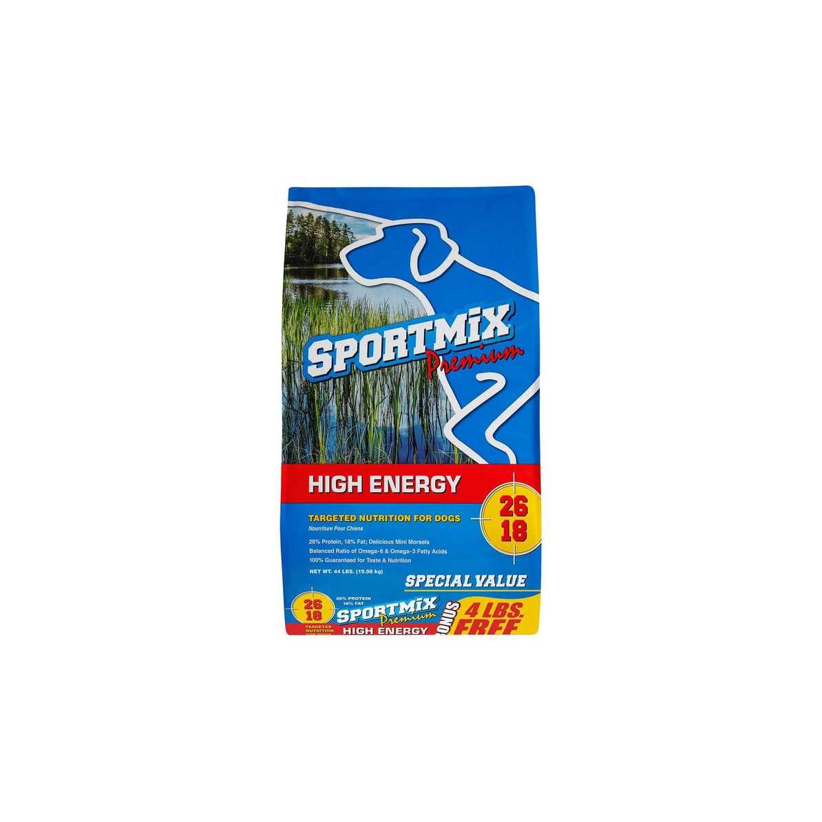 Sportmix Premium High Energy Adult Mini Chunk Dry Dog Food - Healthber