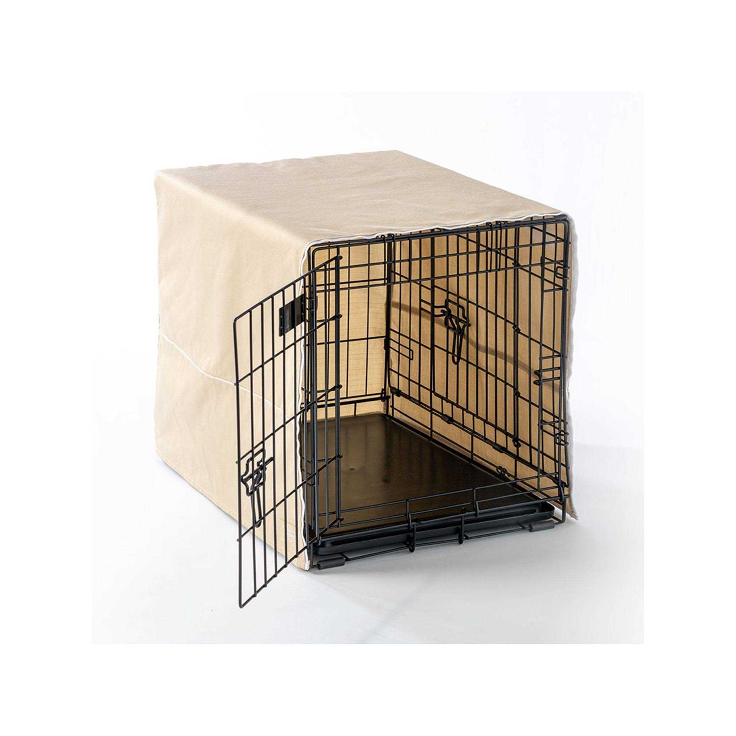 Pet Dreams Open Front Dog Crate Cover - Healthber