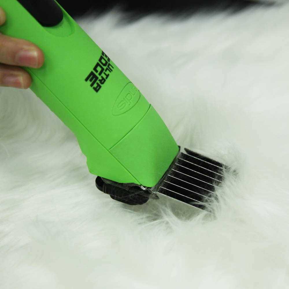 Shernbao Professional Animal Stainless Steel Clip Attachment Guide Comb Set for A5 style Detachable Blade Pet, Dog, Cat, and Horse Clippers - Healthber