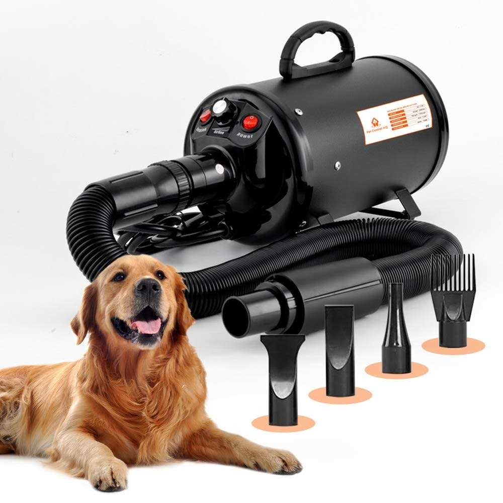 Pet Control Hq Dog Hair Dryer Blower for grooming Professional High Velocity 4.5HP Blow Dryer for Dogs - Healthber