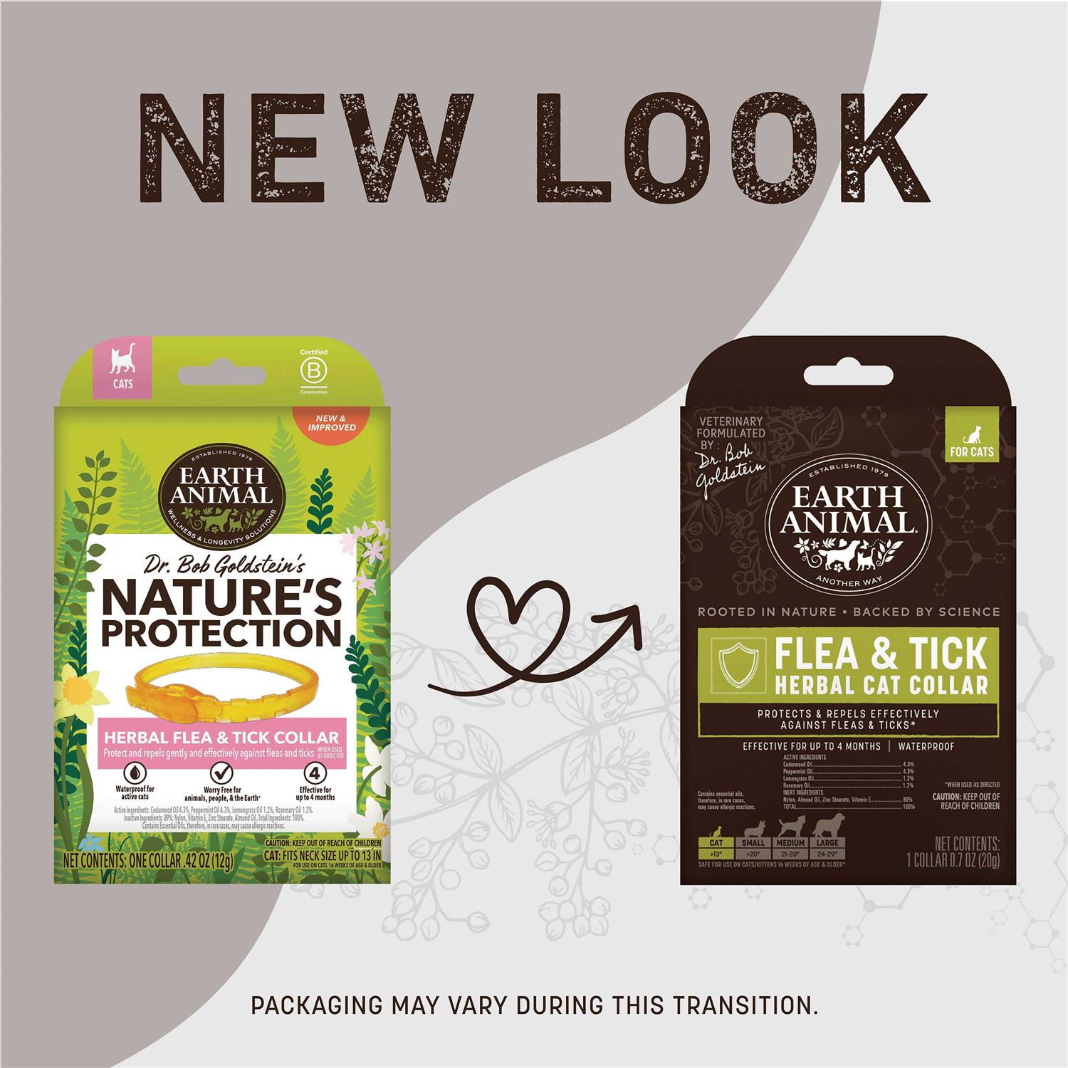 Earth Animal Herbal Flea & Tick Collar for Cats - Healthber