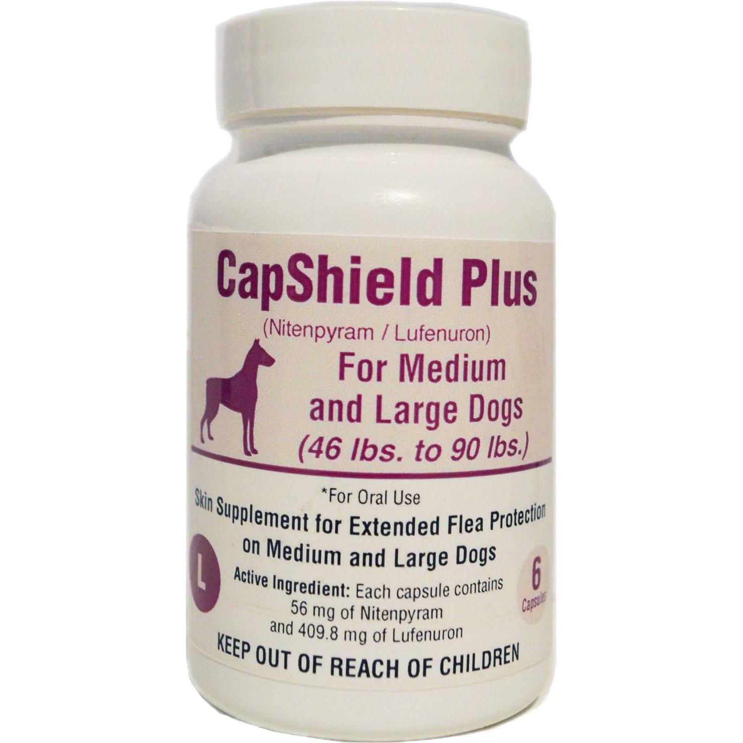 Capshield Plus Flea Protection for Medium and Large Dogs - Healthber