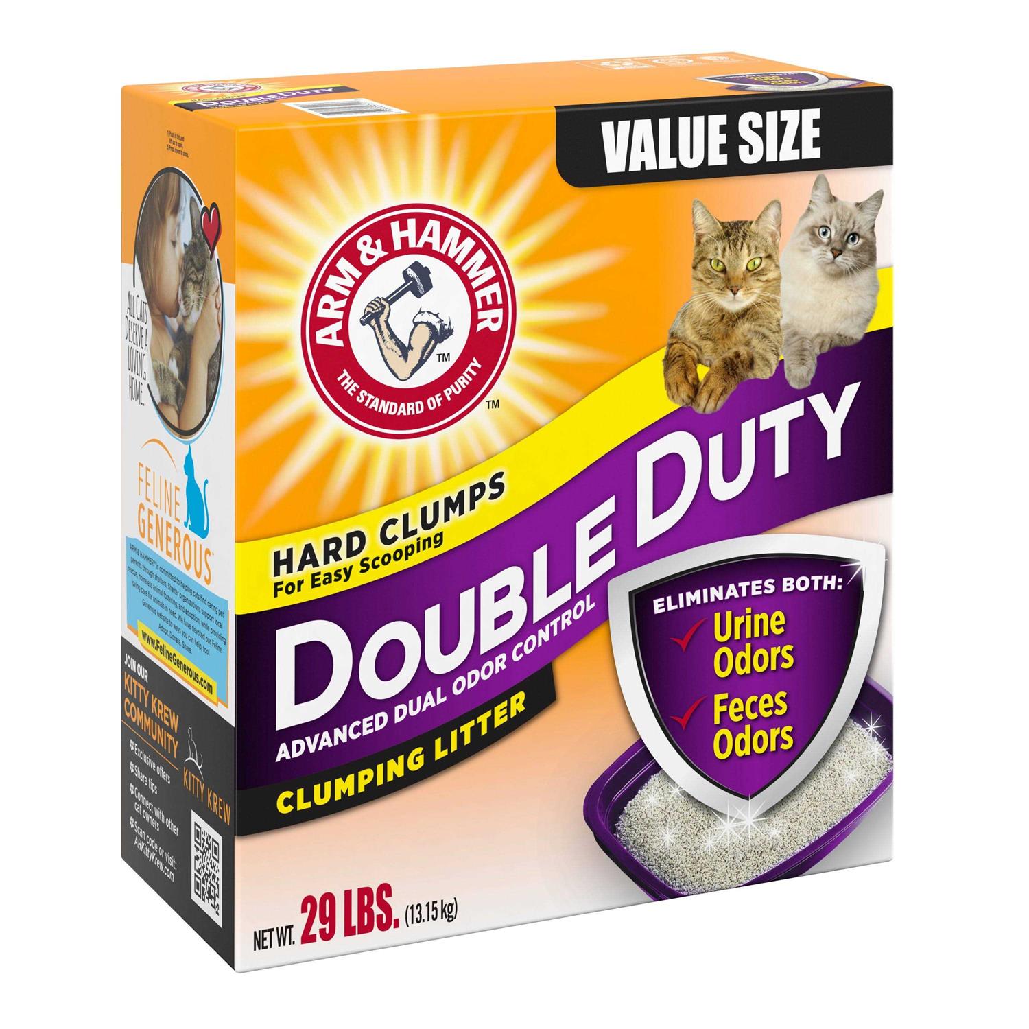 Arm & Hammer Double Duty Clumping Cat Litter - Healthber