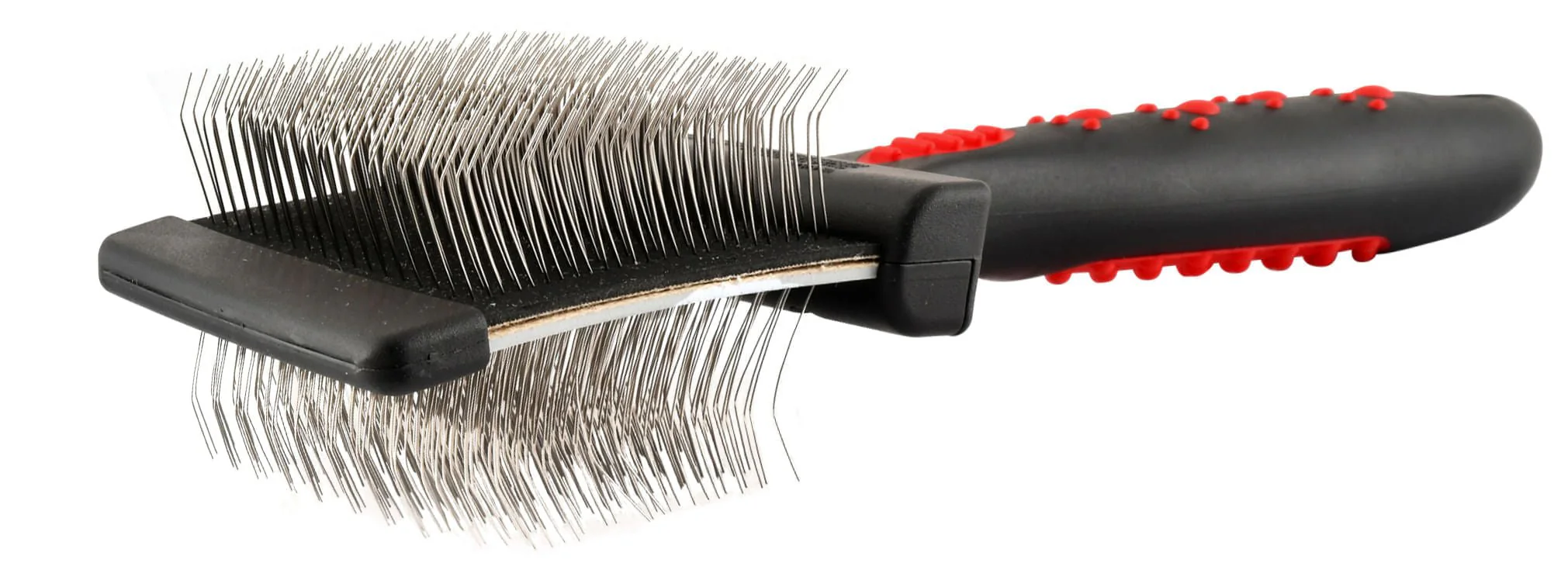 Double-Sided Flexible Head Pet Grooming Slicker Brush - Healthber