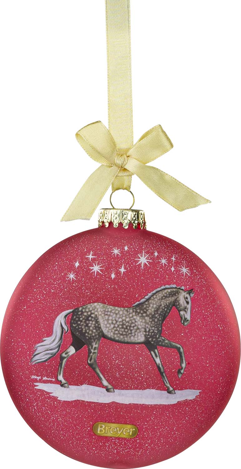 Breyer's 2021 Thoroughbred & Warmblood Artist Sig Ornament - Healthber