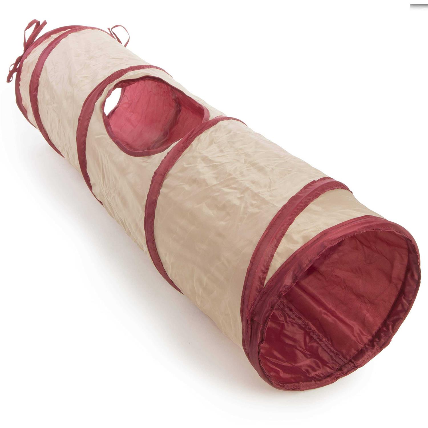 SmartyKat Tunnel Crackle Chute Toy - Healthber