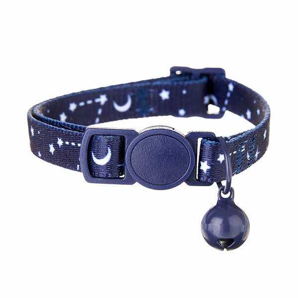 Vibrant Life Celestial Print Breakaway Cat Collar - Healthber
