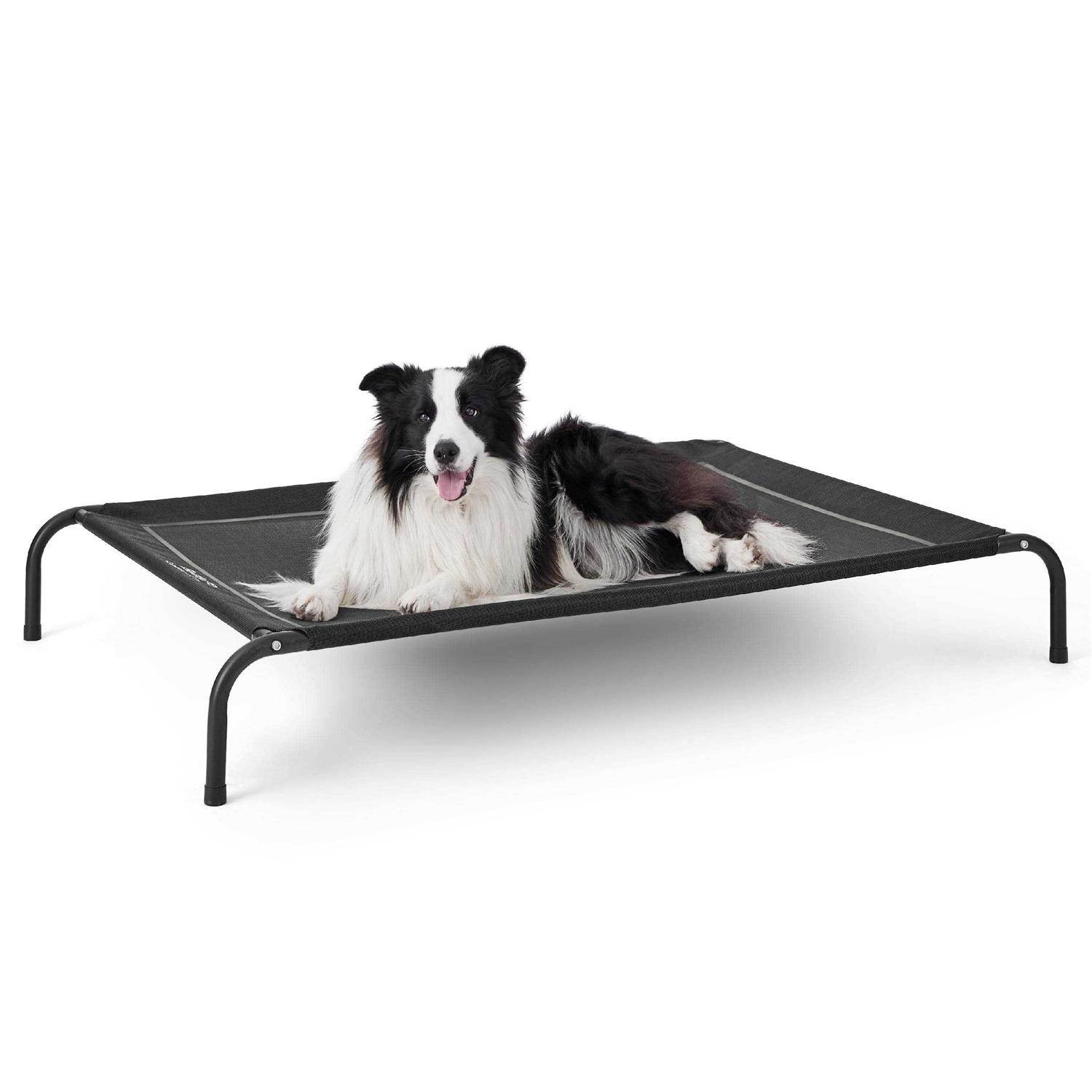 Bedsure Large Elevated Cooling Outdoor Dog Bed Raised Dog Cots Beds for Large Dogs - Healthber