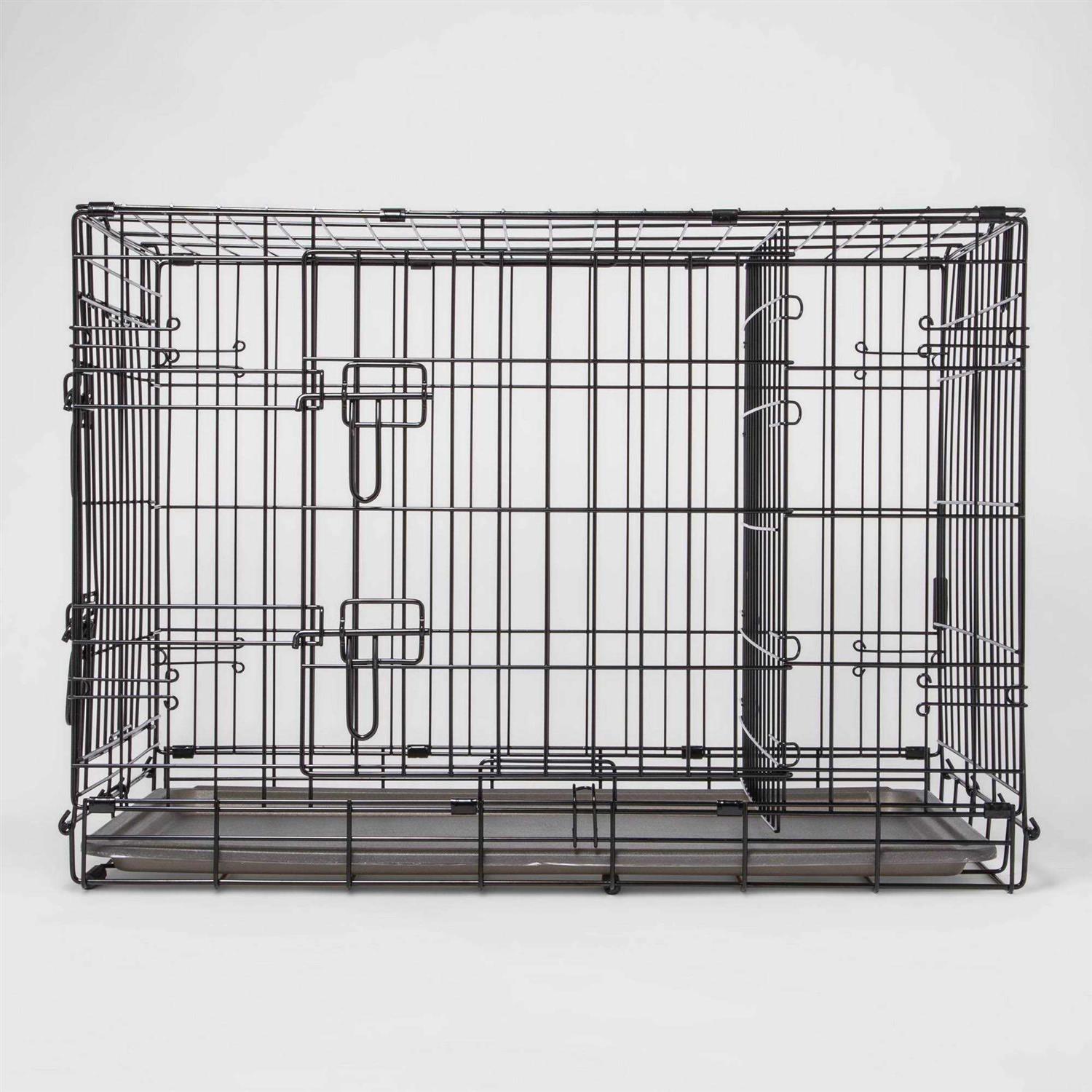 Boots & Barkley Wire Collapsible Dog Crate - Healthber