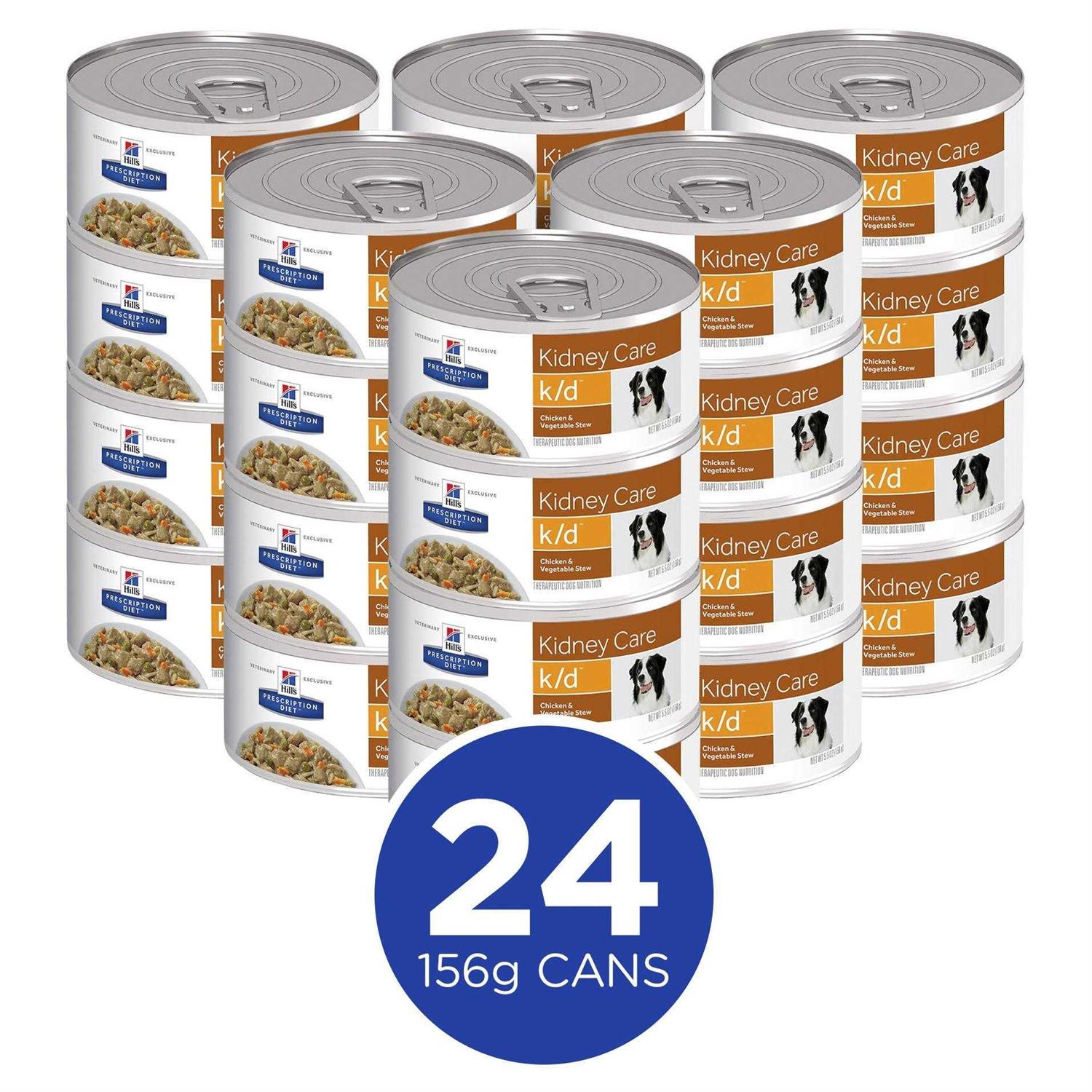 Hill’s Prescription Diet k/d Kidney Care Chicken & Vegetable Stew Canned Dog Food - Healthber