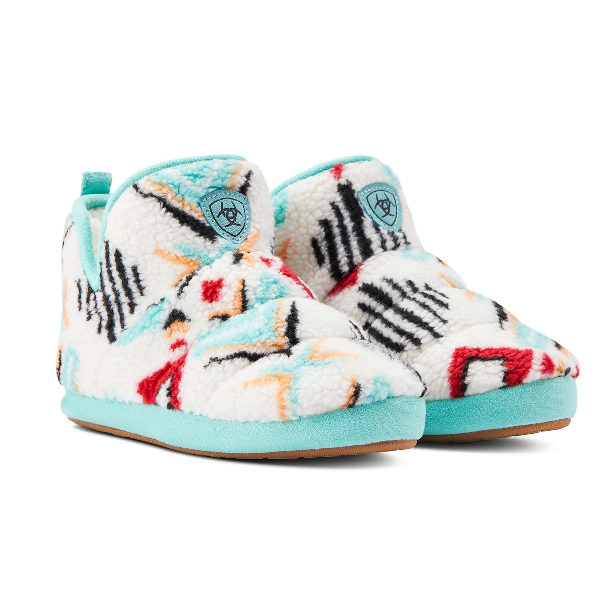 Ariat Women's Bootie Slipper, Southwest Print - Healthber