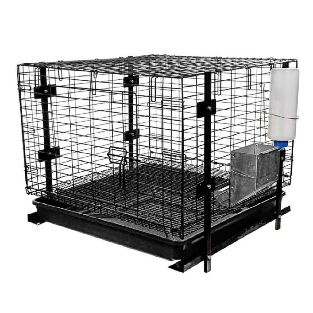 DuMOR Heavy-Duty Rabbit Hutch Kit - Healthber