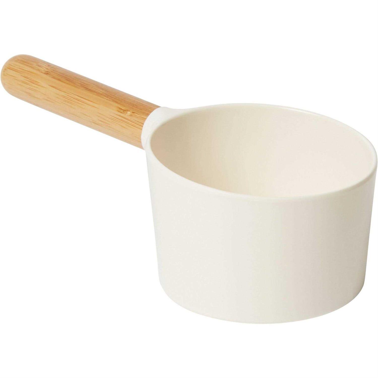 Frisco Melamine Dog & Cat Food Scoop with Bamboo Handle - Healthber