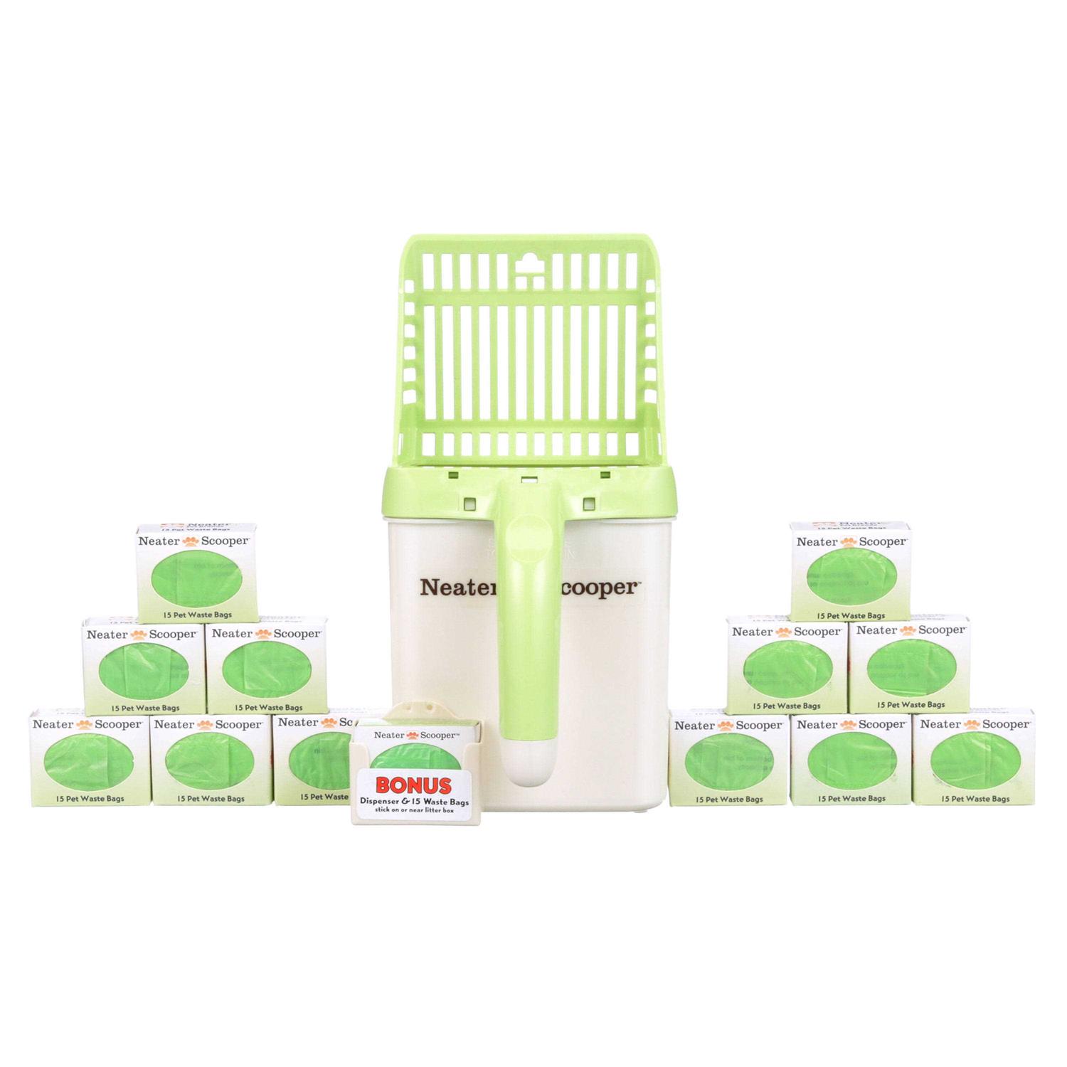 Neater Pet Brands Neater Scooper Cat Litter Sifter Includes Refill Bags - Healthber