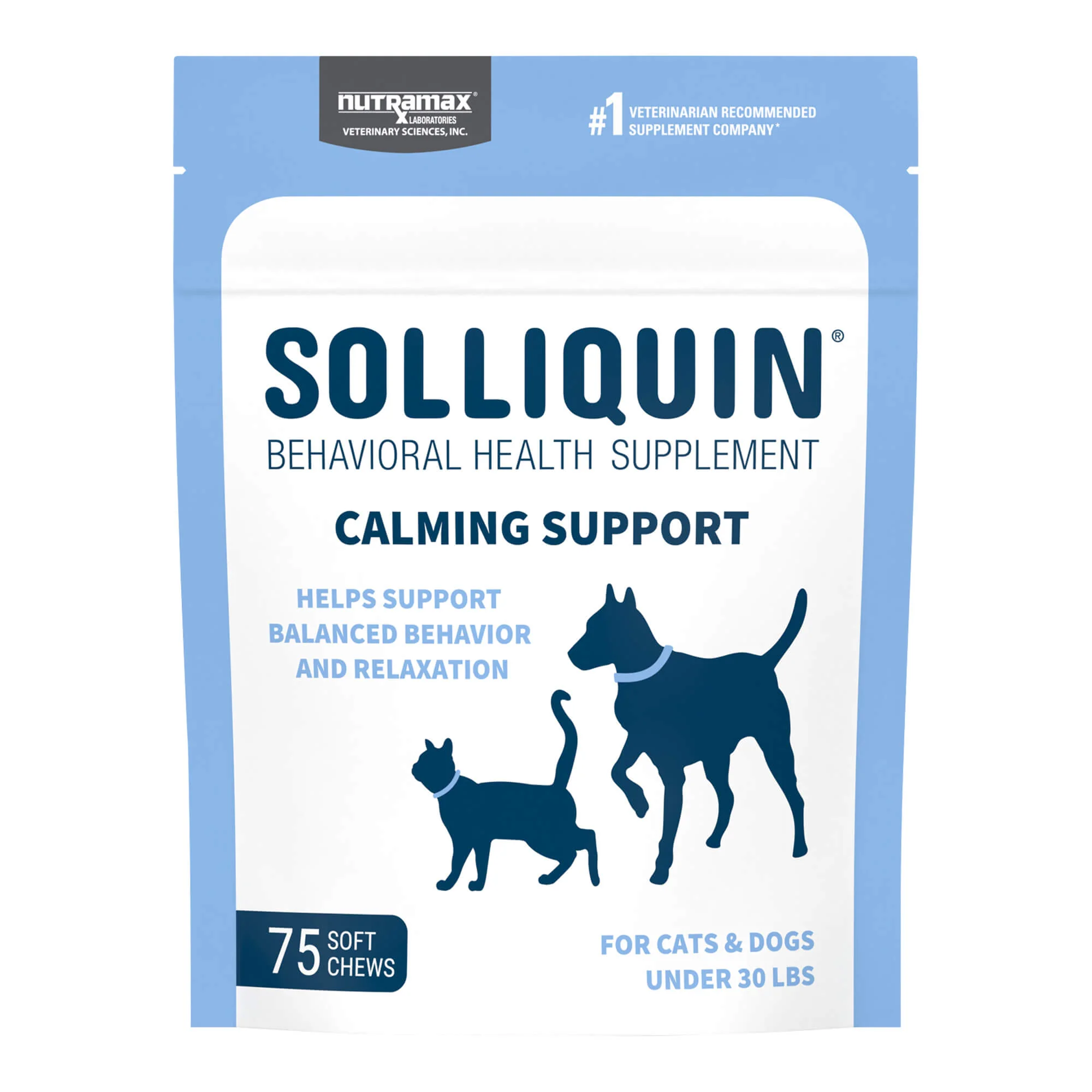 Nutramax Solliquin Soft Chews, 75 ct - Healthber