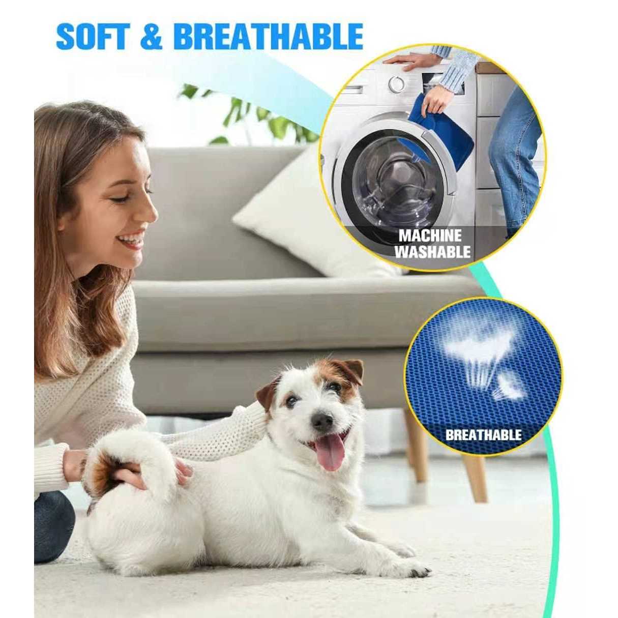 Kkiimatt 10 in 1 Pet Grooming Hammock Harness with Nail Clippers/Trimmer - Healthber