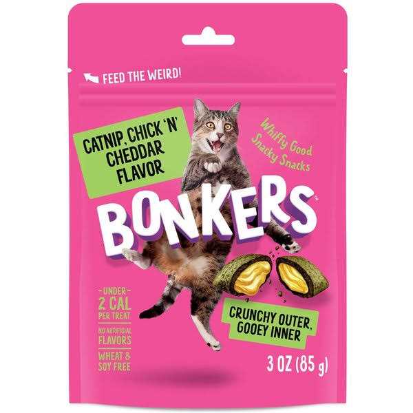 Bonkers Seafood & Eat It Crunchy Cat Treats - Healthber