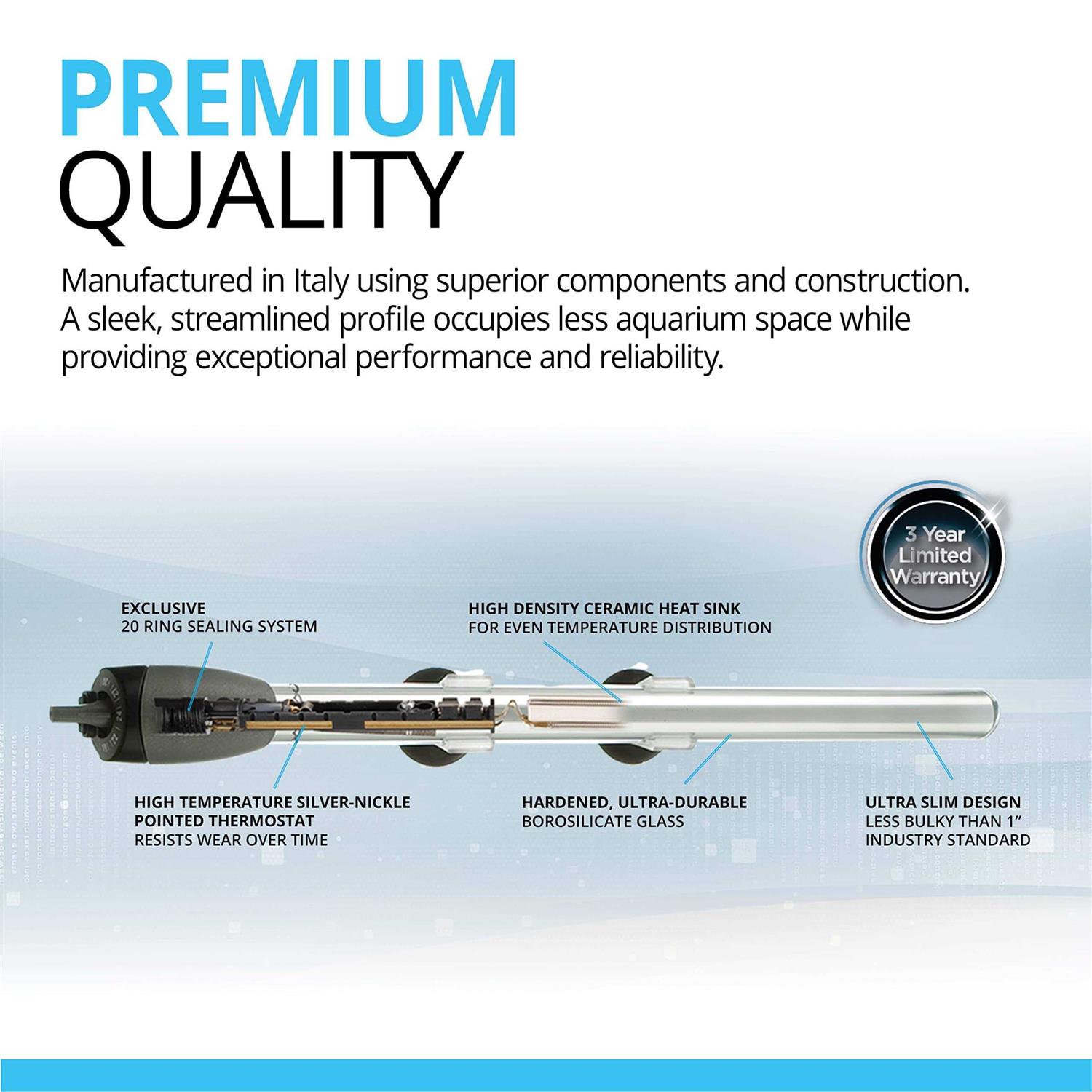 Fluval M50 Submersible Heater - Healthber