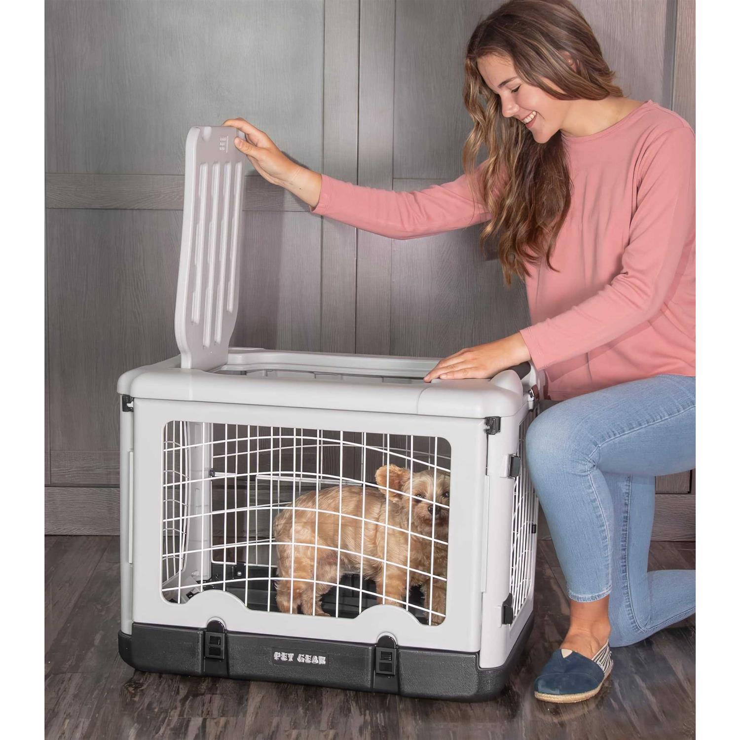 Pet Gear The Other Door Steel Crate - Healthber