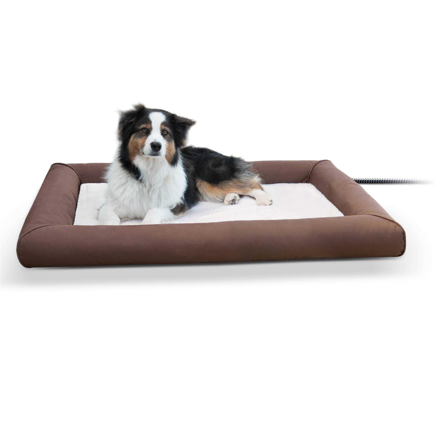 K&H Deluxe Lectro-Soft Outdoor Heated Pet Bed - Healthber