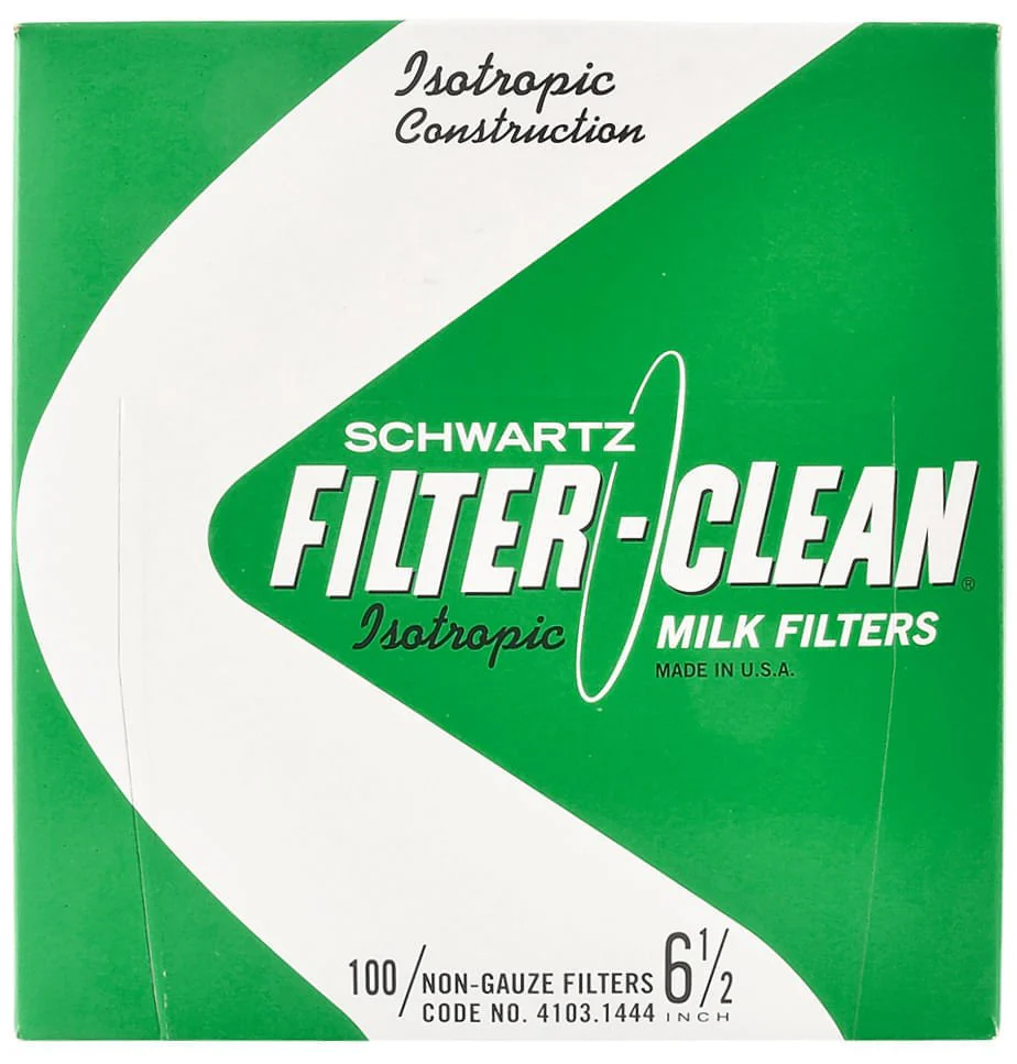 Schwartz Filter-Clean Disc Milk Filters - Healthber