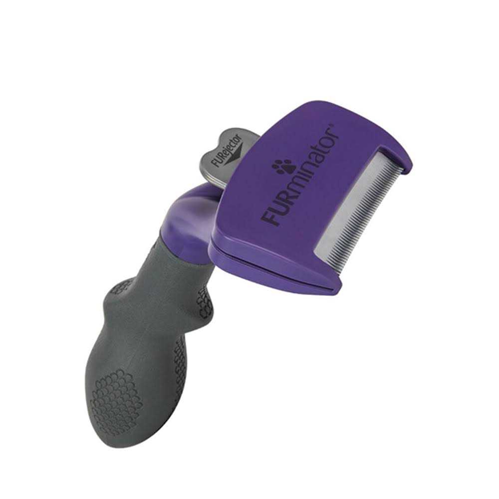 FURminator 10730 Long Hair Deshedding Tool for Cats - Healthber