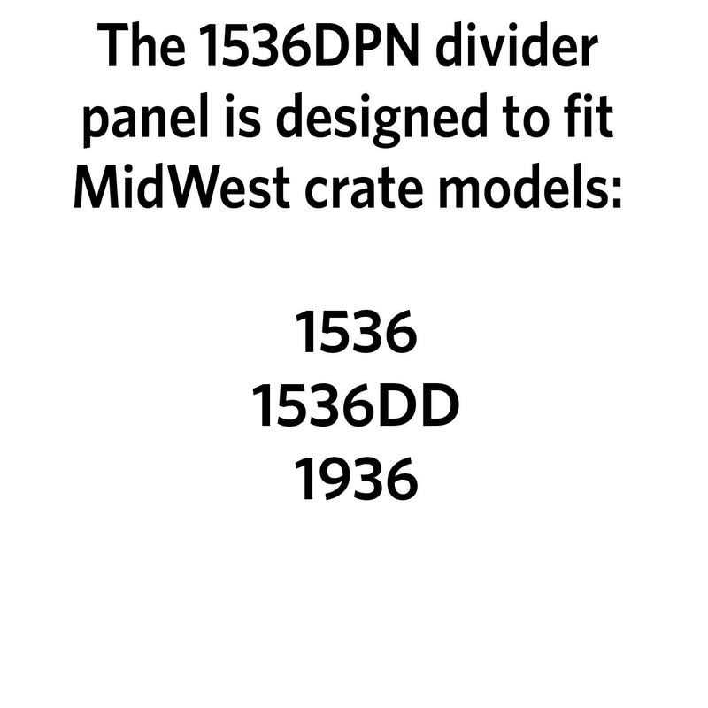 MidWest Homes for Pets Divider Panel Fits Models 1336TD, 1536 and 1536DD - Healthber