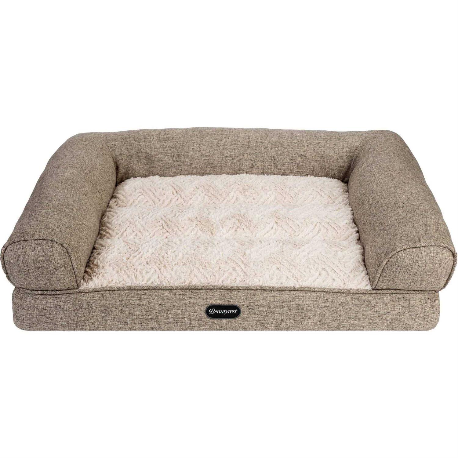 Beautyrest Luxe Lounger Cat & Dog Bed - Healthber