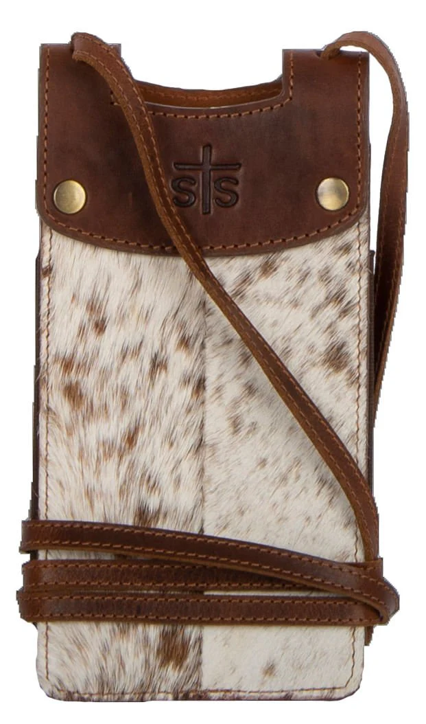 STS Cowhide Cell Phone Crossbody - Healthber