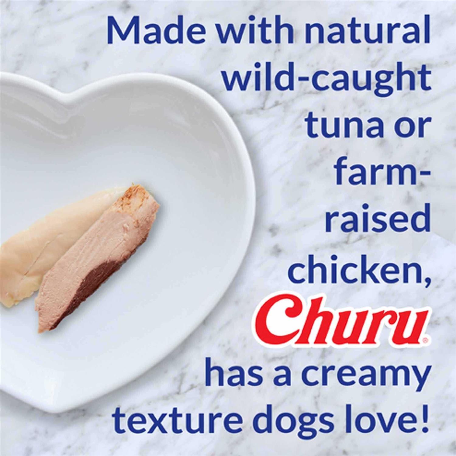 Inaba Dog Mega Churu Chicken Flavored Grain-Free Lickable Dog Treats - Healthber