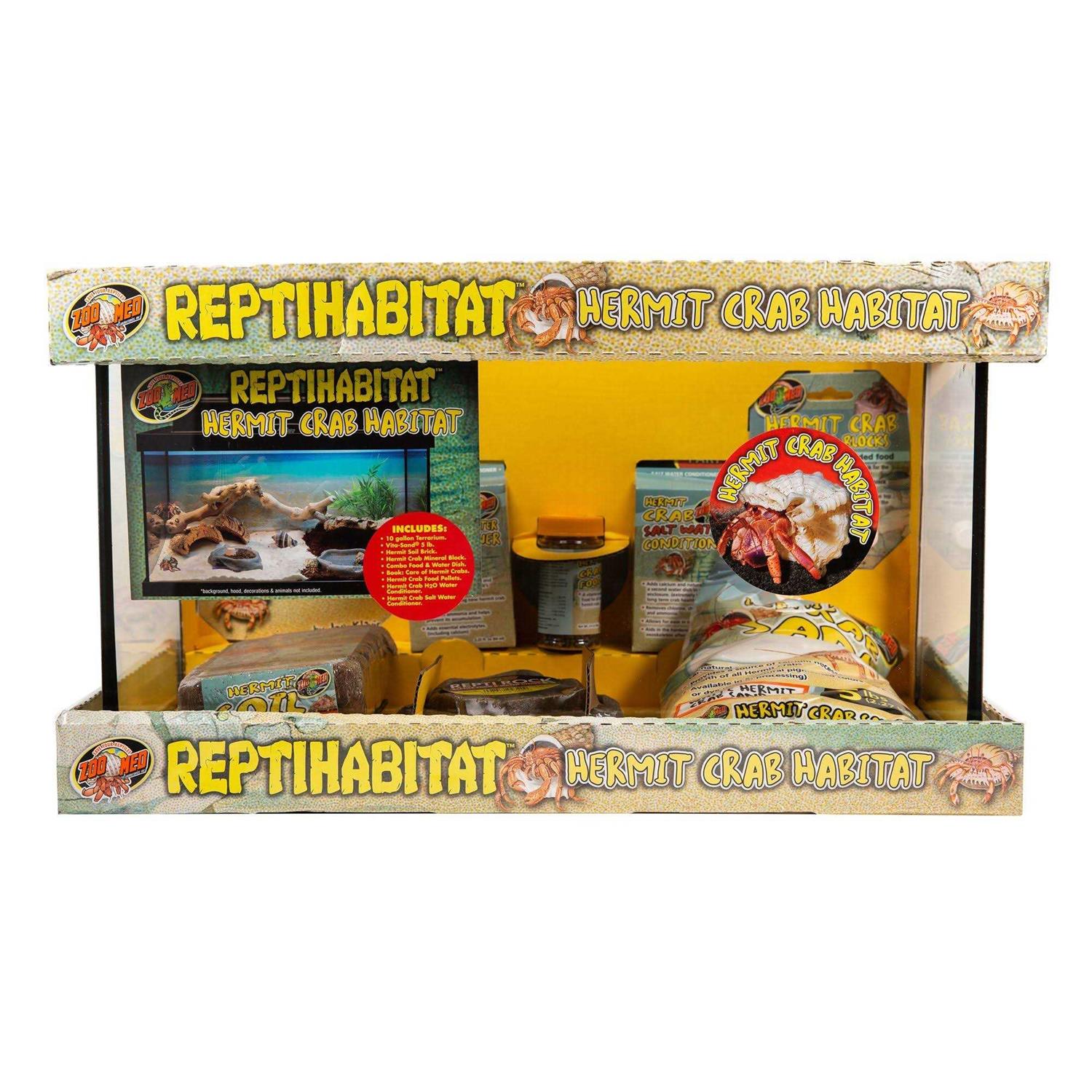 Zoo Med ReptiHabitat Hermit Crab Kit - Healthber