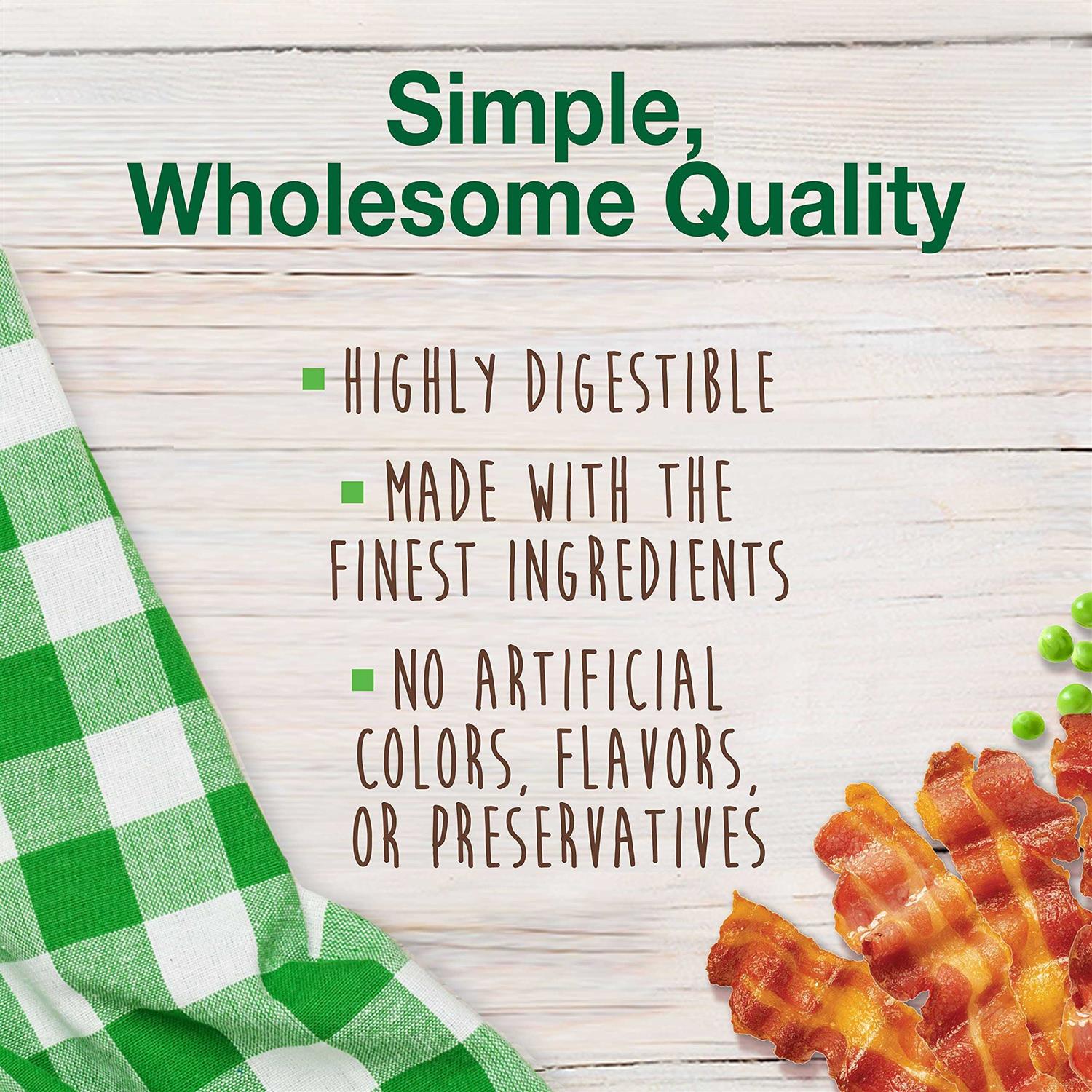 Nylabone Healthy Edibles Bacon Chew - Healthber