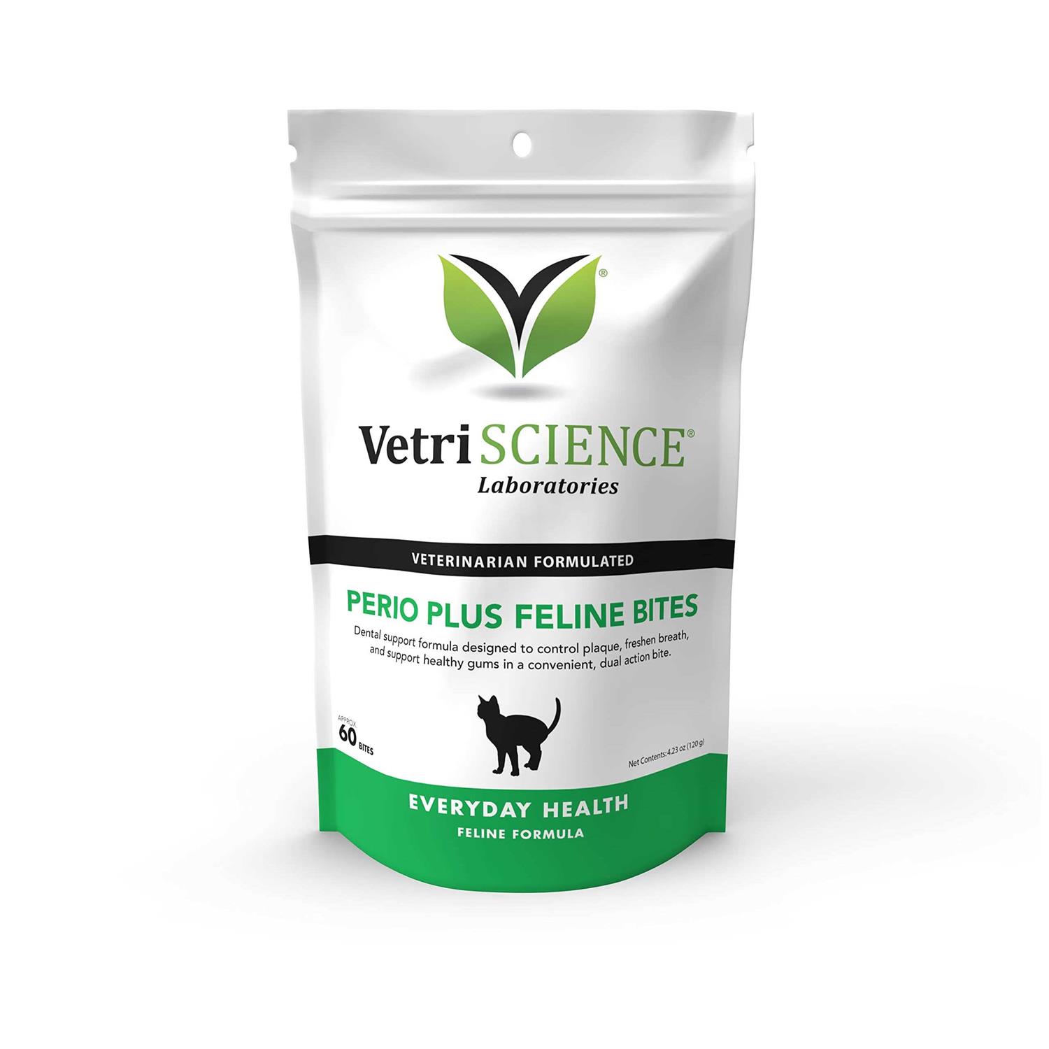 VetriScience Perio Plus Feline Bites - Healthber