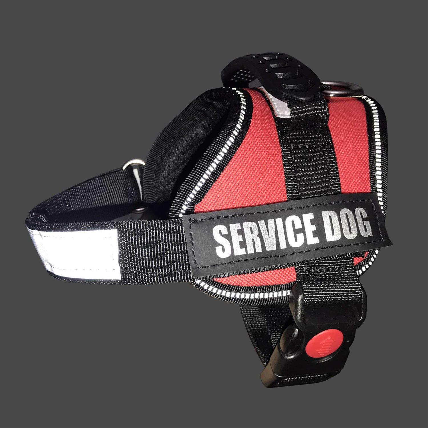 Albcorp Service Dog Vest Harness Reflective Woven Polyester Nylon - Healthber