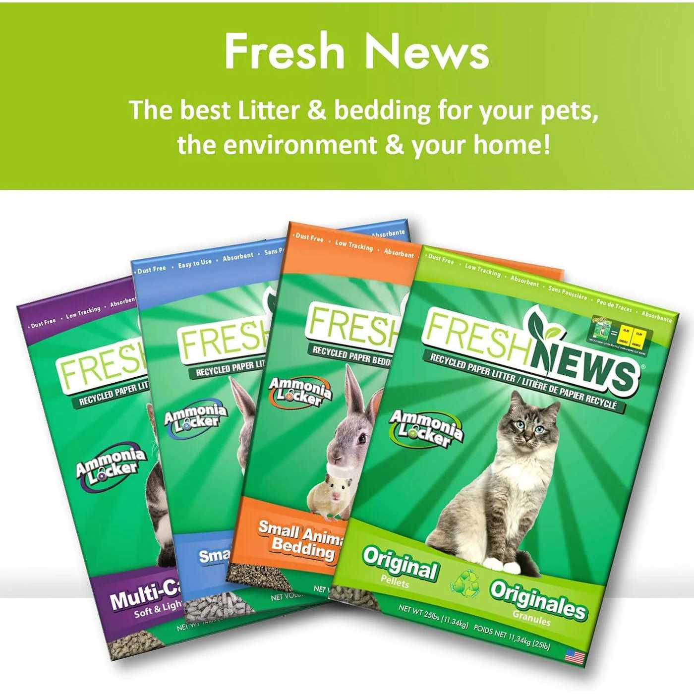 Fresh News Cat Litter - Healthber