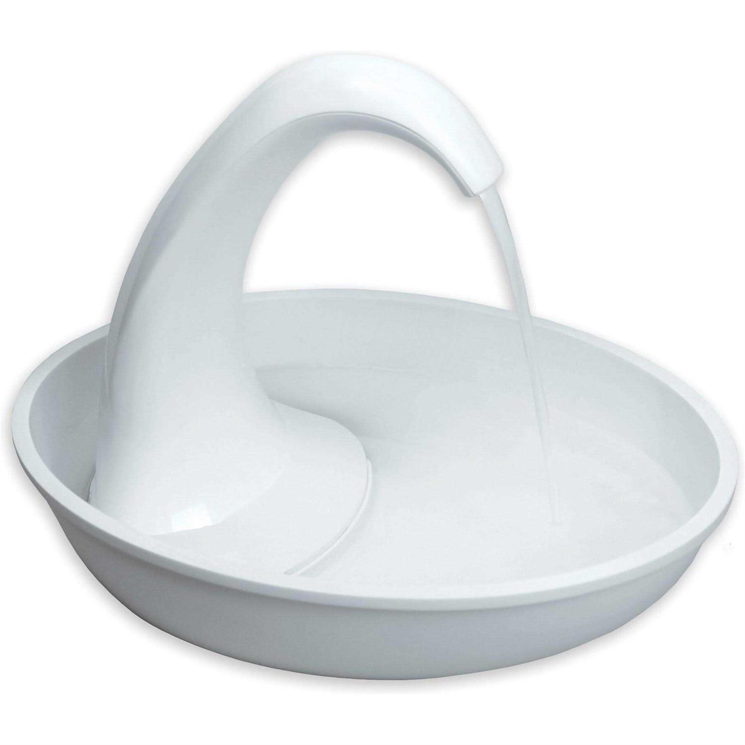 Pioneer Pet Swan Drinking Fountain - Healthber