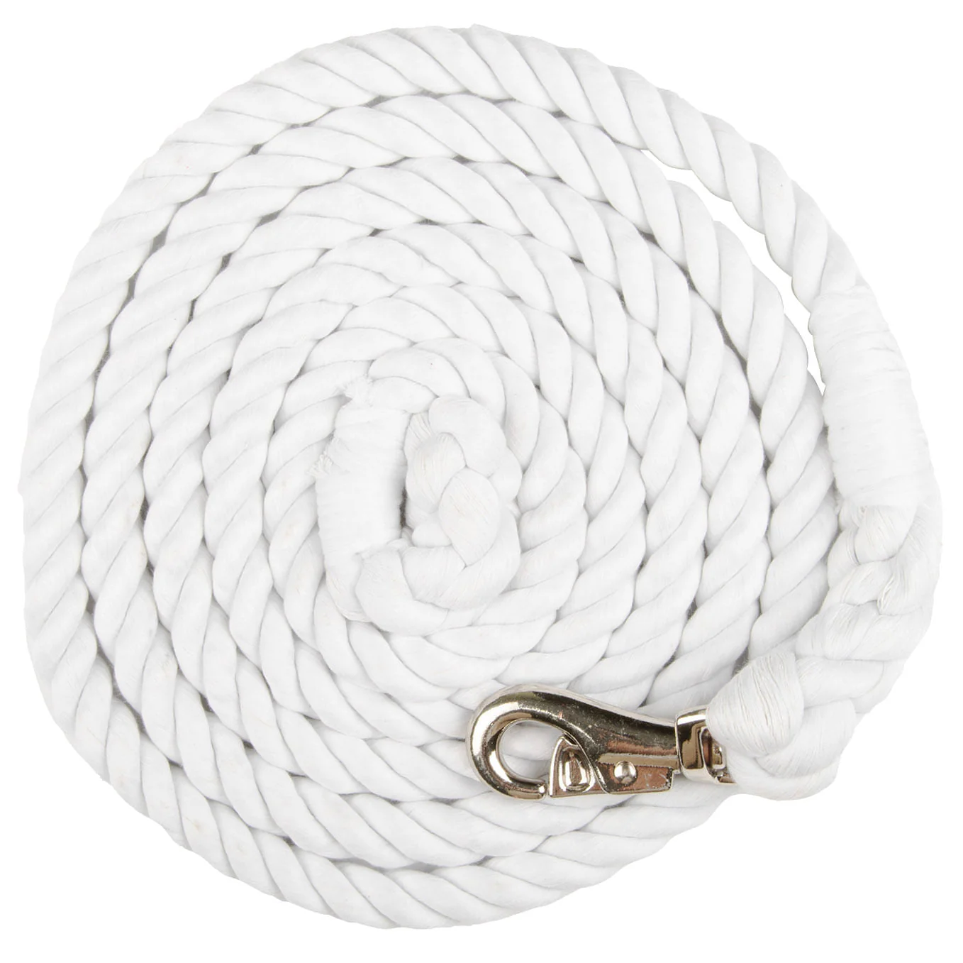 Colorful Cotton Horse Lead Ropes with Nickel Bull Snap, 10' L - Healthber