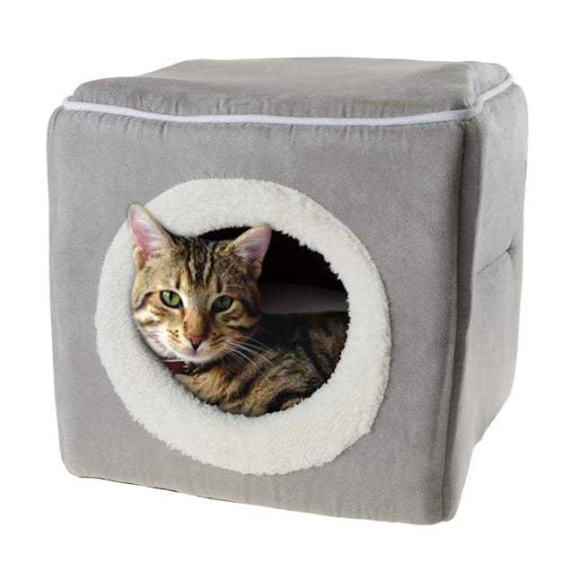 Pet Adobe 323530ZYA Indoor Cat Pet Bed Cave - Healthber