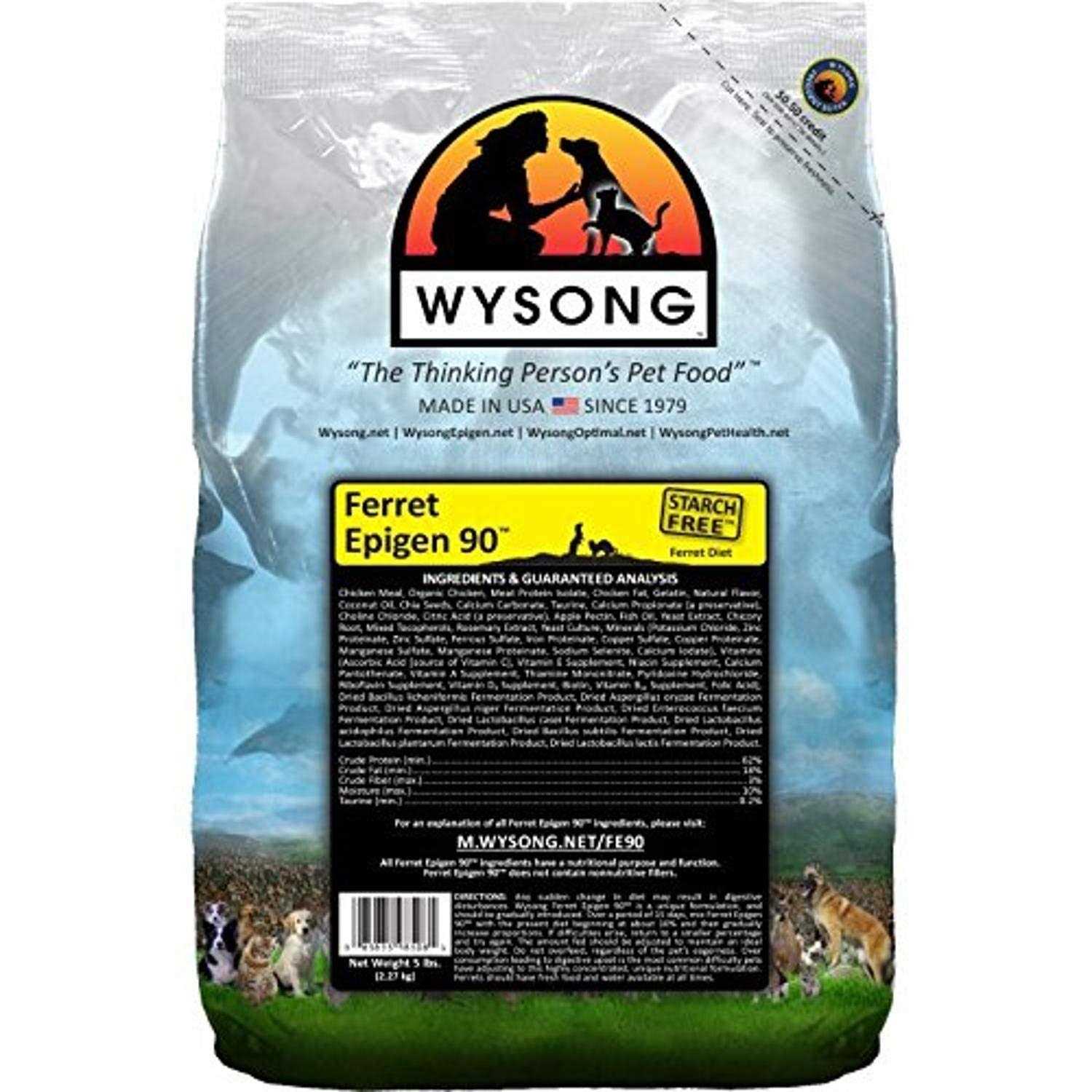Wysong Epigen 90 Dry Ferret Food - Healthber