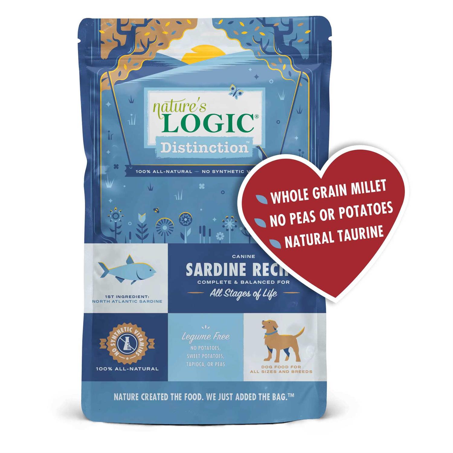 Nature’s Logic Distinction Sardine Recipe Dry Dog Food - Healthber