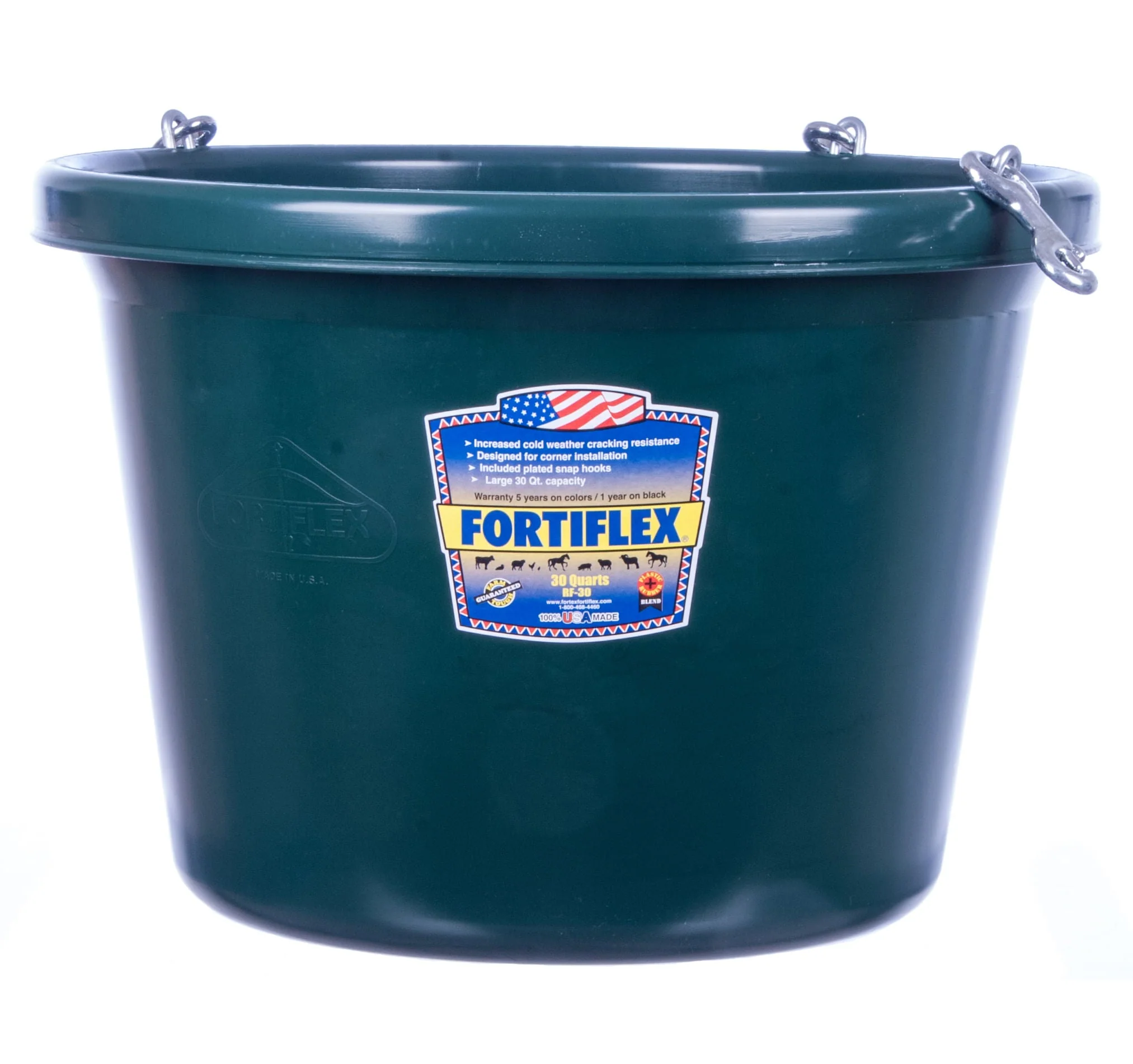 Fortiflex RF30 Large 30 Qt Round Feeder Tub - Healthber
